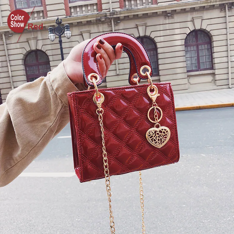 Luxury Bags For Women Plaid Jelly Bag Candy Color Flap Mini Designed Ladies Shoulder Chain Tote Messenger Crossbody HandBag 2022