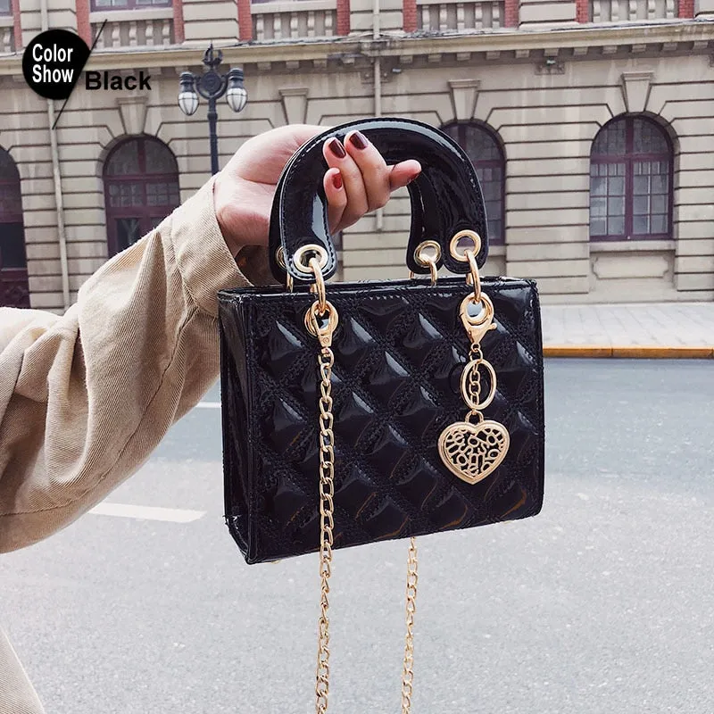 Luxury Bags For Women Plaid Jelly Bag Candy Color Flap Mini Designed Ladies Shoulder Chain Tote Messenger Crossbody HandBag 2022