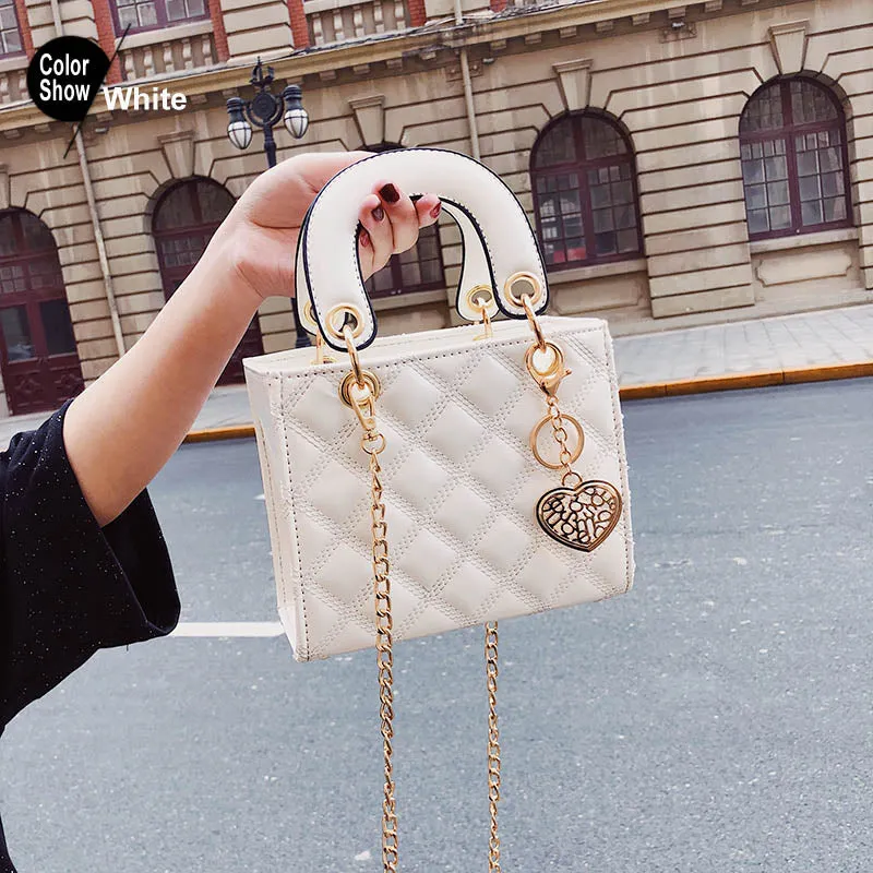 Luxury Bags For Women Plaid Jelly Bag Candy Color Flap Mini Designed Ladies Shoulder Chain Tote Messenger Crossbody HandBag 2022