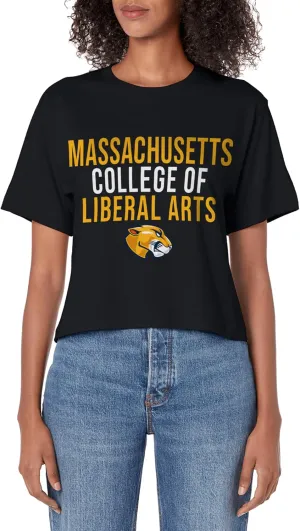 Mass Liberal Arts MCLA Trailblazers Stacked Women's Crop Top