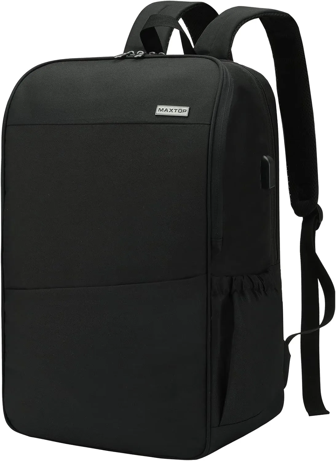MAXTOP Travel Laptop Backpack with USB Charging Port Anti-Theft[Water Resistant] College Bookbag Fits 18.4 Inch Laptop…