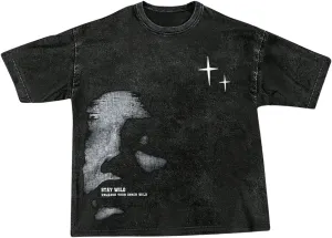 Men's Graphic Oversized Short Sleeve Tee Shirt Y2K Vintage Cool Acid Wash Streetwear T-Shirts