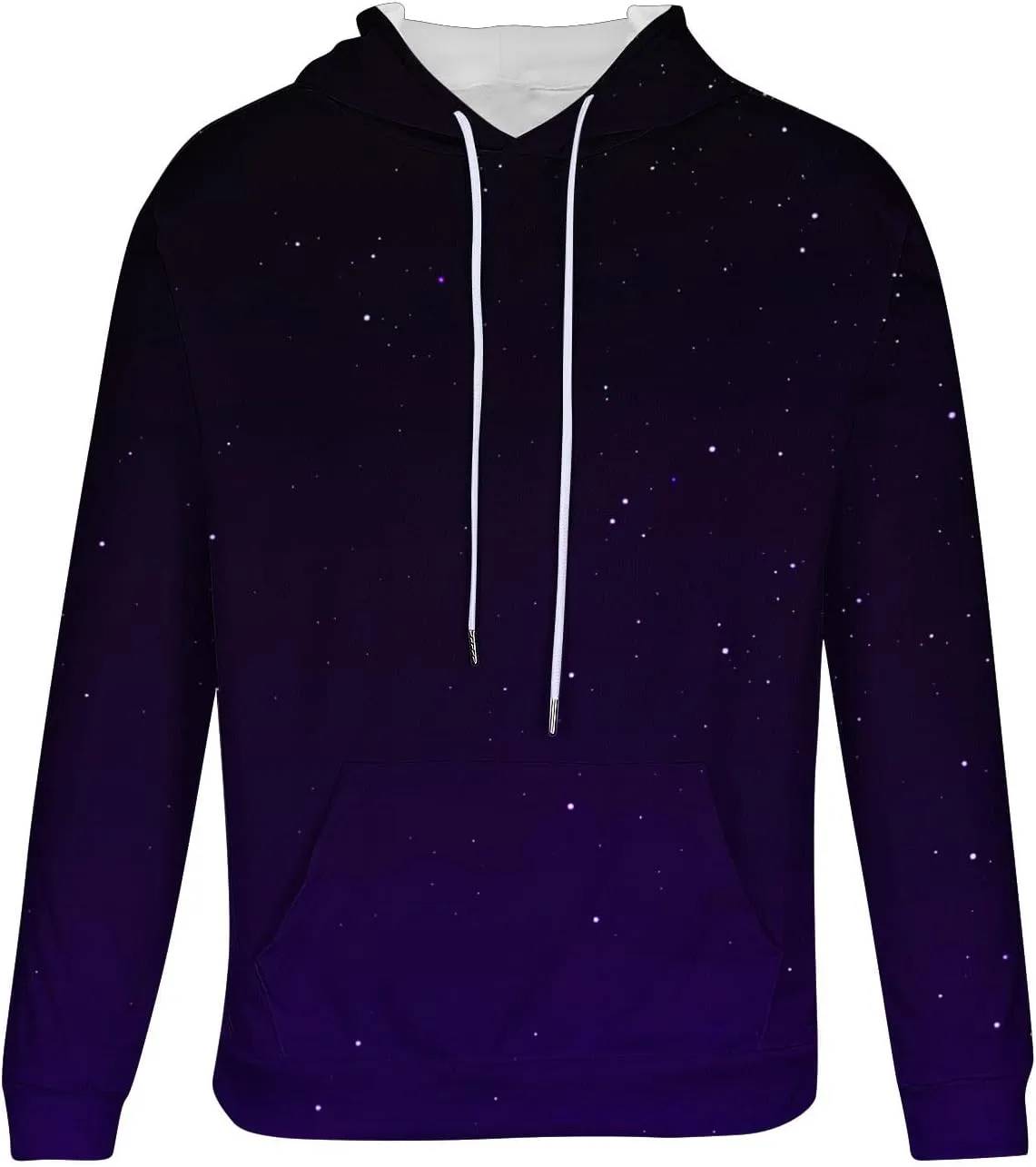 Mens Hoodies Pullover Graphic Ombre Oversized 2024 Fall Pullover Hoodies for Men Casual Bassic Streetwear Sweatshirts