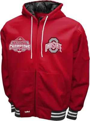 Mens Ohio State Buckeyes 2024 National Champions Grind Hoodie Jacket