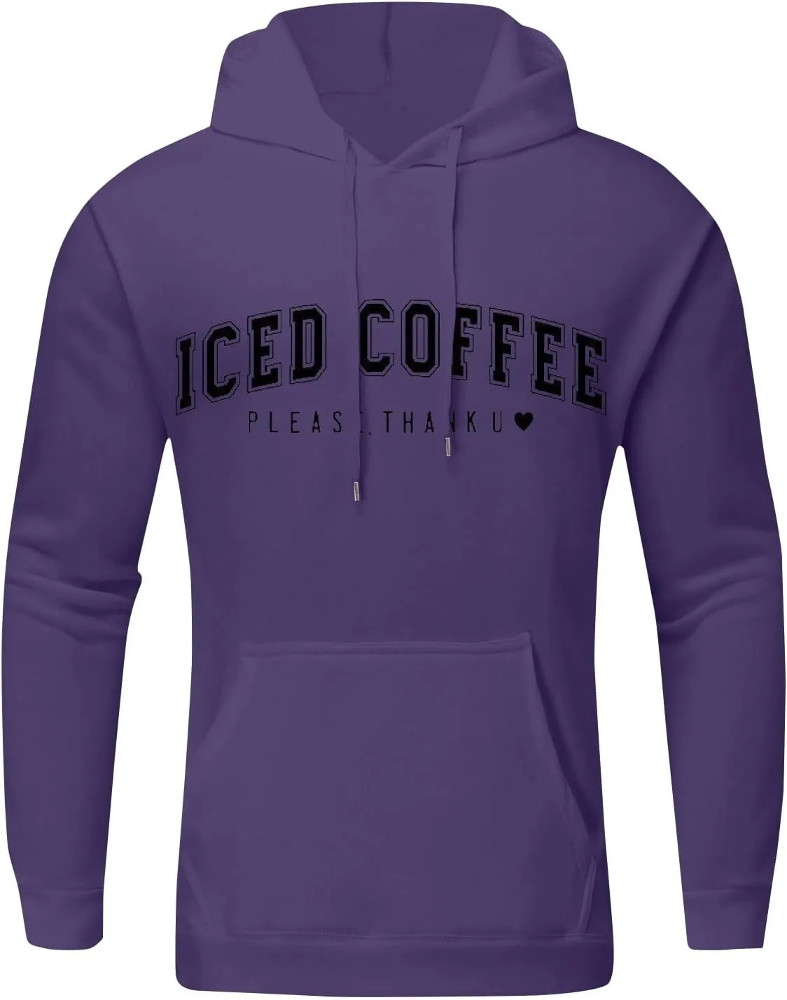 Mens Oversized Letter Print Hoodies Long Sleeve Casual Graphic Sweatshirt New York Drawstring Pullover with Pocket