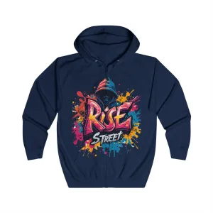 Men's Streetwear Hoodie - Graffiti Art Design
