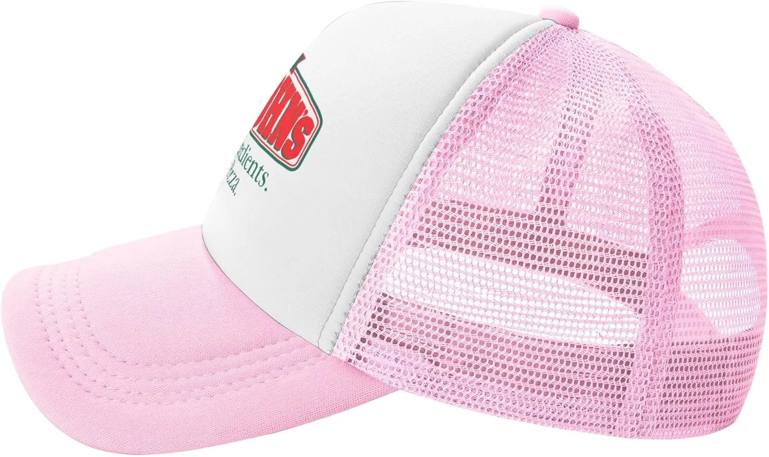 Men's Women's Logo Graphic Mesh Baseball Caps Adjustable Trucker Dad Caps Work Hat for Adult Unisex Women Men