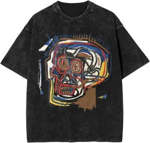 Mens Y2k Vintage Short Sleeve Shirts Streetwear Tops Tshirt Unisex Oversized Graphic Tees