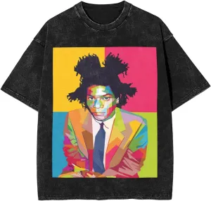 Mens Y2k Vintage Short Sleeve Shirts Streetwear Tops Tshirt Unisex Oversized Graphic Tees