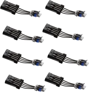 Michigan Motorsports LS1 Coil Connector Adapter Harness to 4.8 5.3 6.0 6.2 LS2 LS3 L99 LS4 LS9 LSA (8)