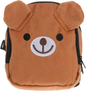 Milisten Cute Bear Pet Travel Backpack Dog Carrier Shoulder Bag for Hiking Multifunctional Dog Harness Bag Portable and Convenient Green