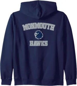 Monmouth University Hawks Campus Classic Zip Hoodie