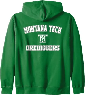 Montana Tech Orediggers Campus Classic Zip Hoodie