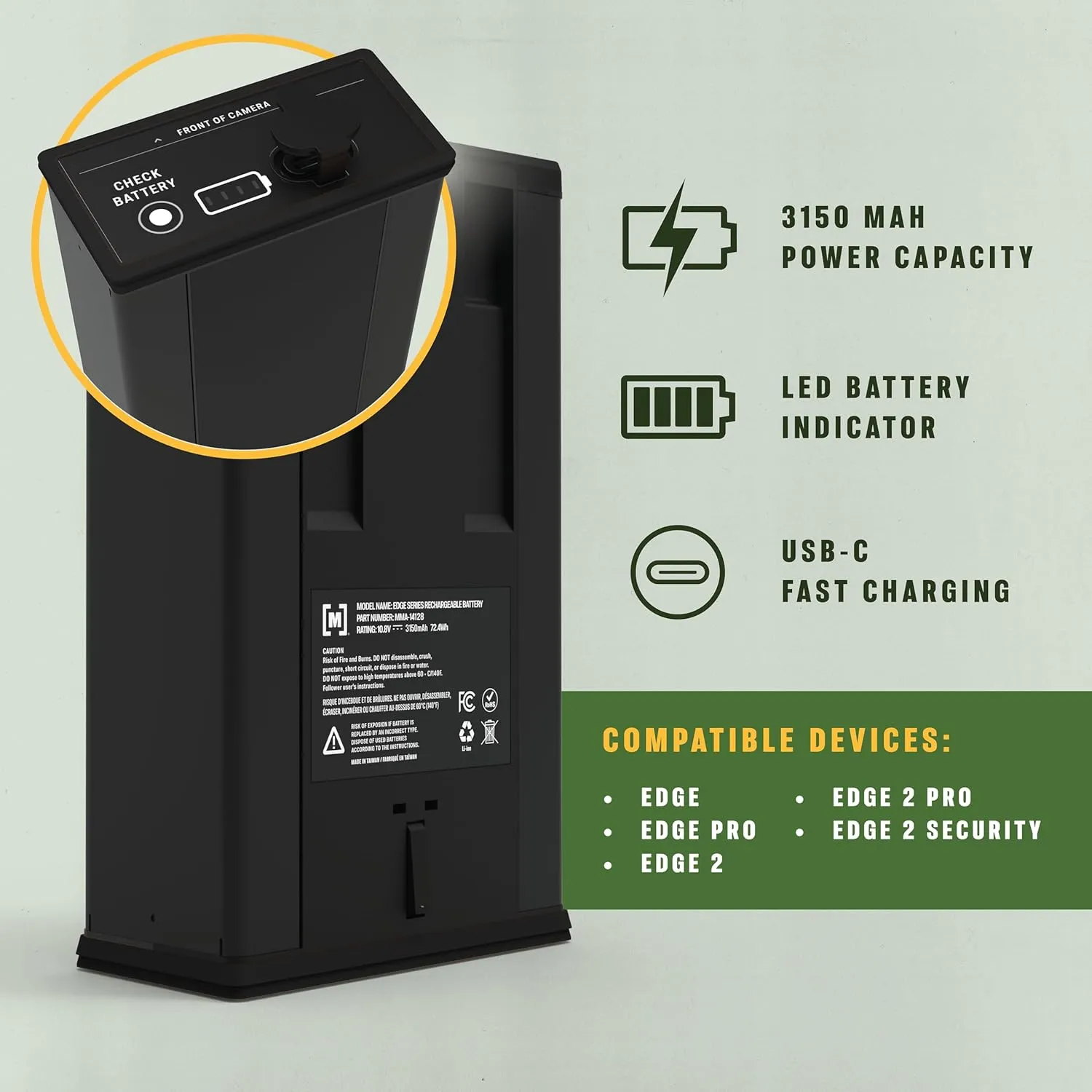 Moultrie Power Mag Rechargeable Lithium-Ion Battery Pack