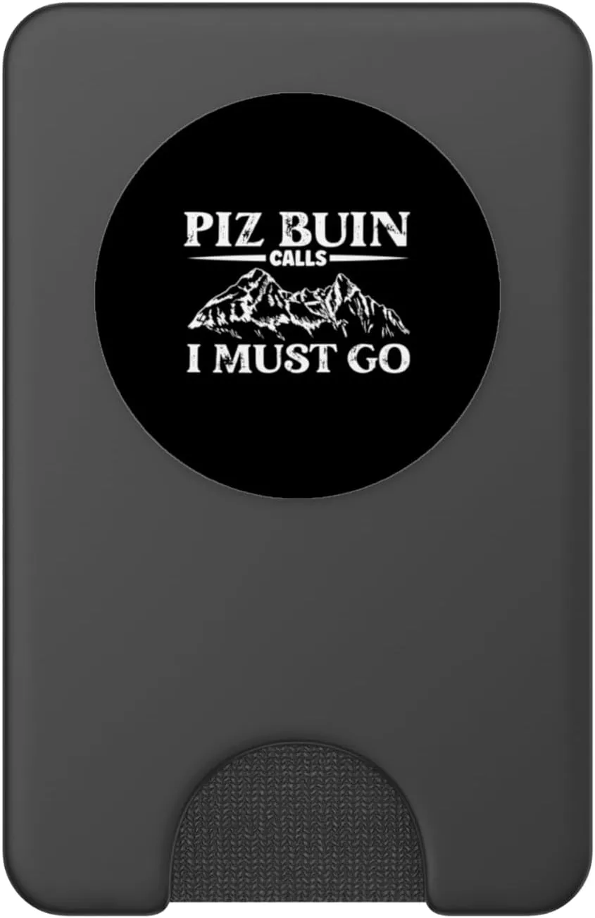 Mountain calling - Piz Buin PopSockets PopWallet for MagSafe
