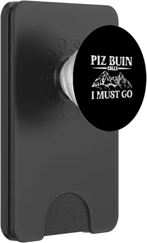 Mountain calling - Piz Buin PopSockets PopWallet for MagSafe