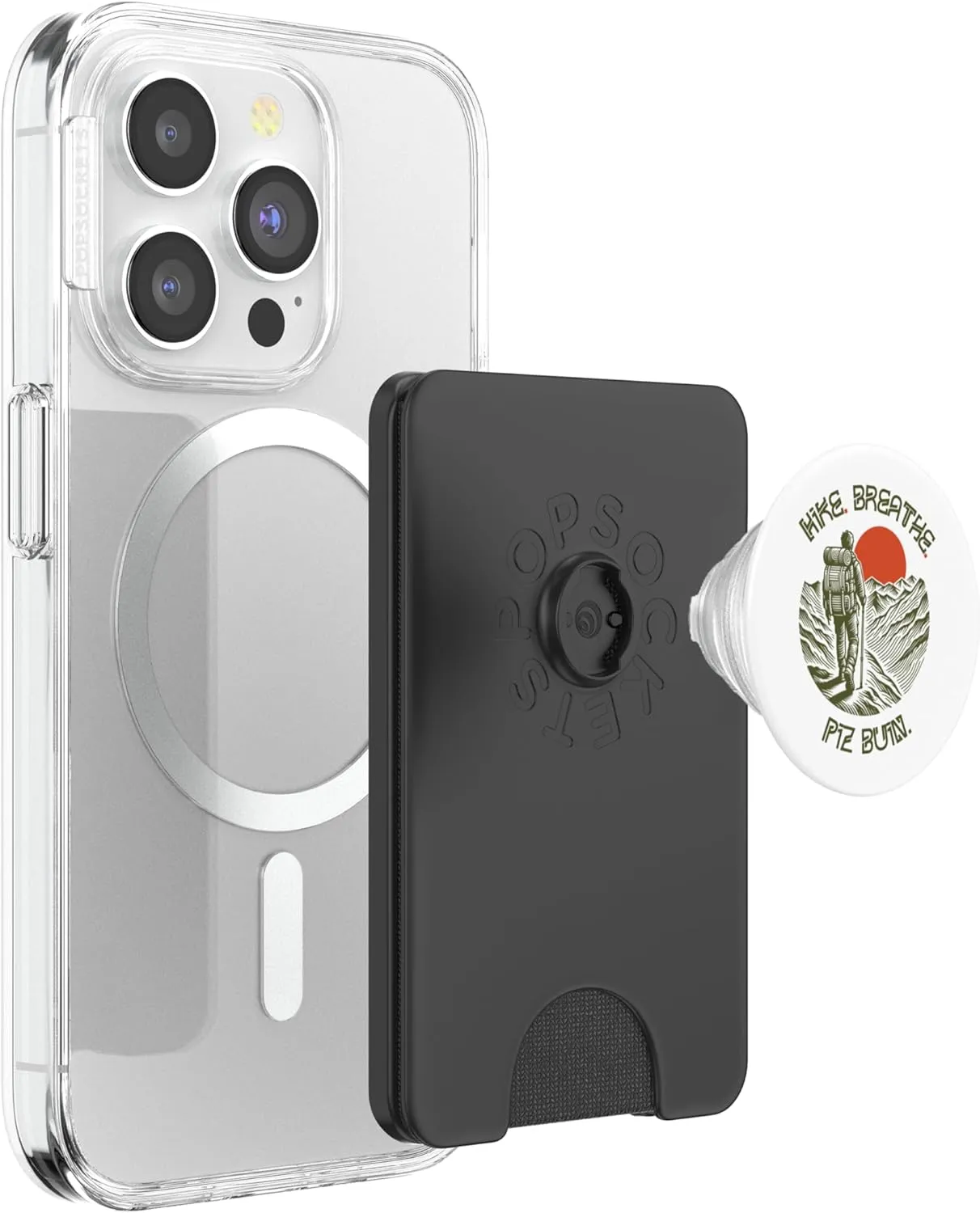 Mountaineering - Piz Buin PopSockets PopWallet for MagSafe