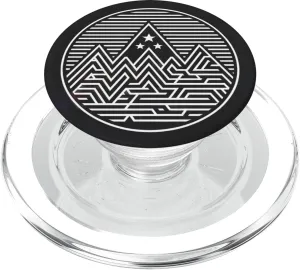 Mountains Wilderness Forest Hiking Outdoor PopSockets PopGrip for MagSafe