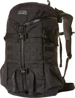 Mystery Ranch 2 Day Backpack - Tactical Daypack Molle Hiking Packs, Black, SM/MD