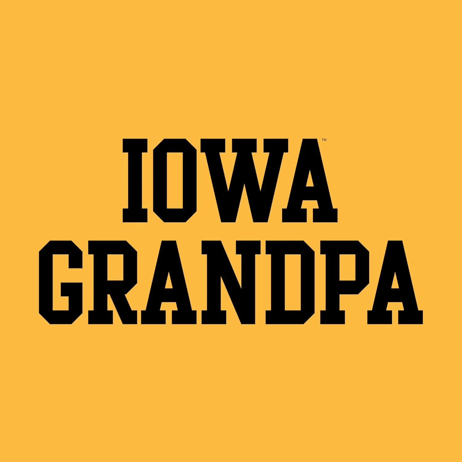 NCAA Basic Block Grandpa, Team Color T Shirt, College, University