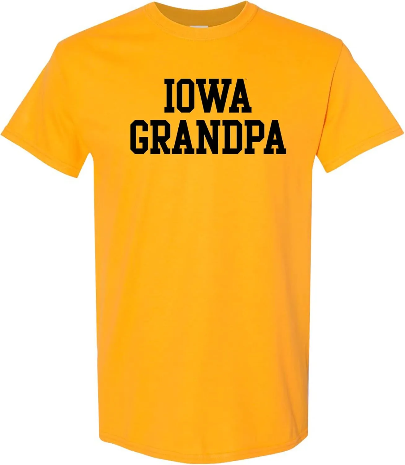 NCAA Basic Block Grandpa, Team Color T Shirt, College, University