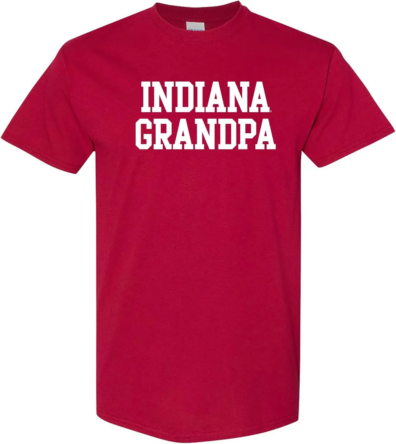 NCAA Basic Block Grandpa, Team Color T Shirt, College, University