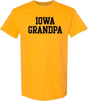 NCAA Basic Block Grandpa, Team Color T Shirt, College, University