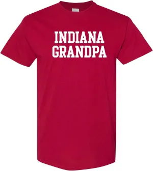 NCAA Basic Block Grandpa, Team Color T Shirt, College, University