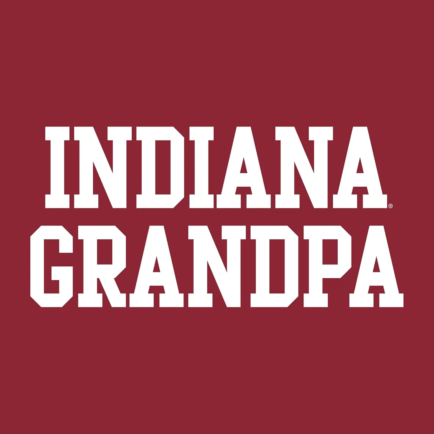 NCAA Basic Block Grandpa, Team Color T Shirt, College, University