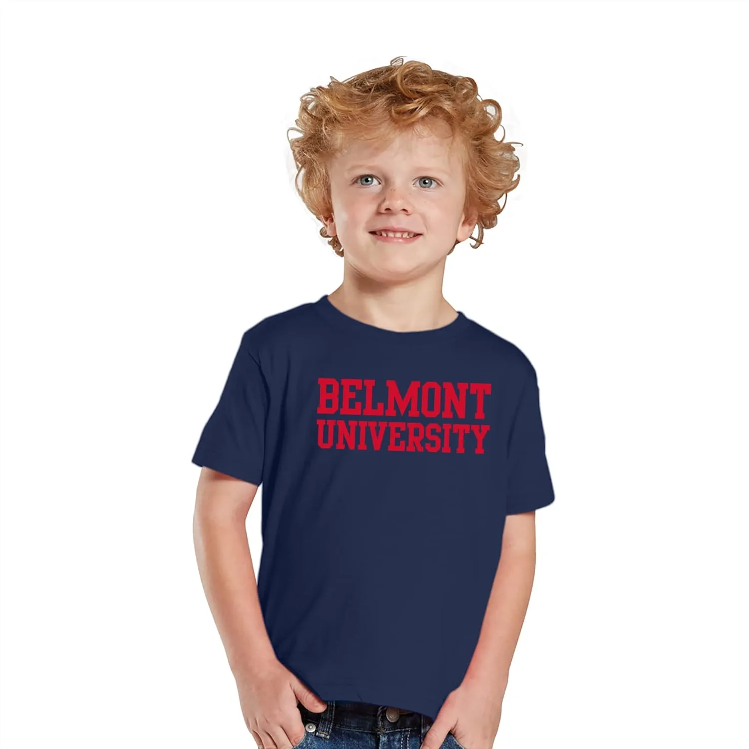 NCAA Basic Block, Team Color Toddler T Shirt, College, University