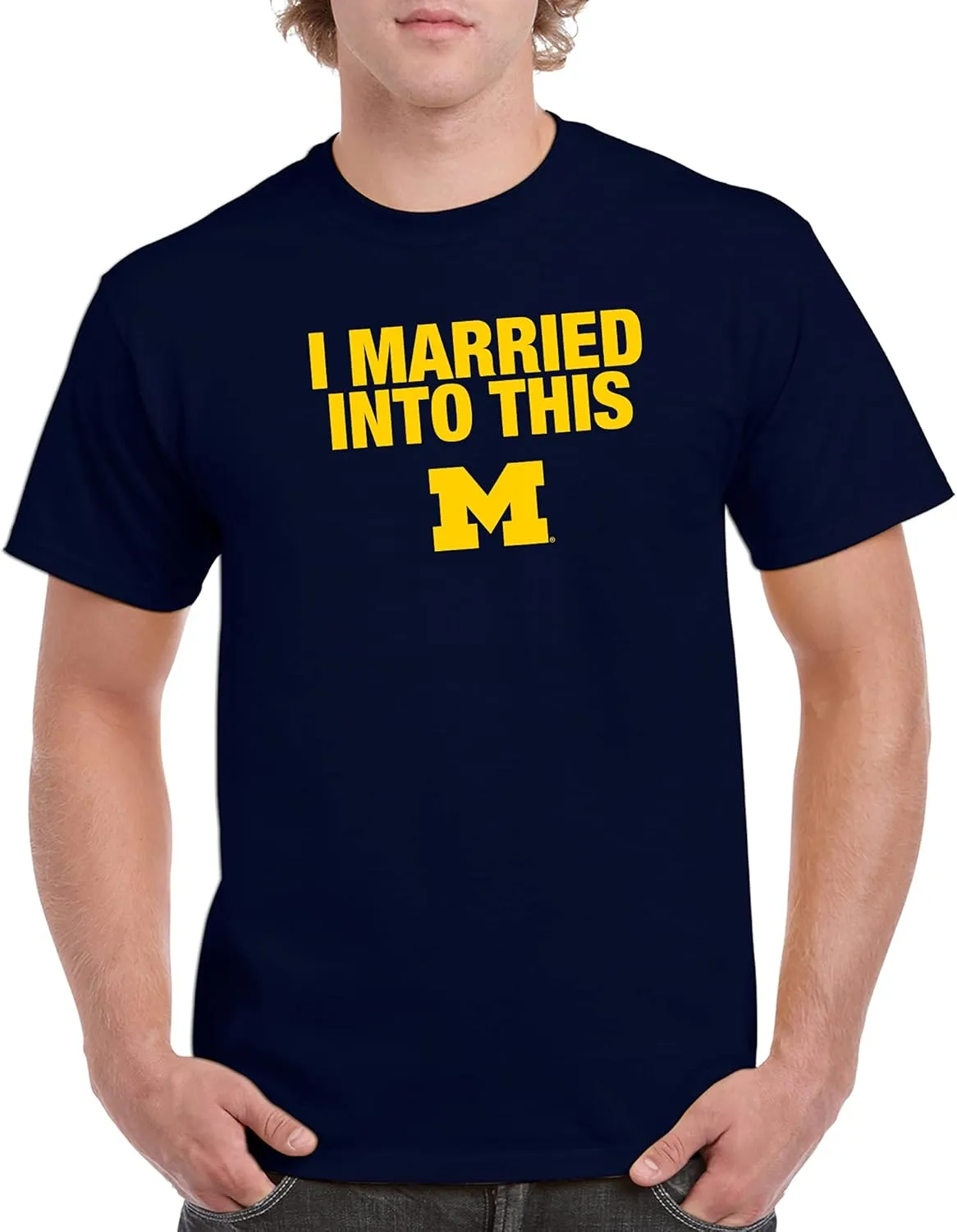 NCAA I Married Into This, Team Color T Shirt, College, University