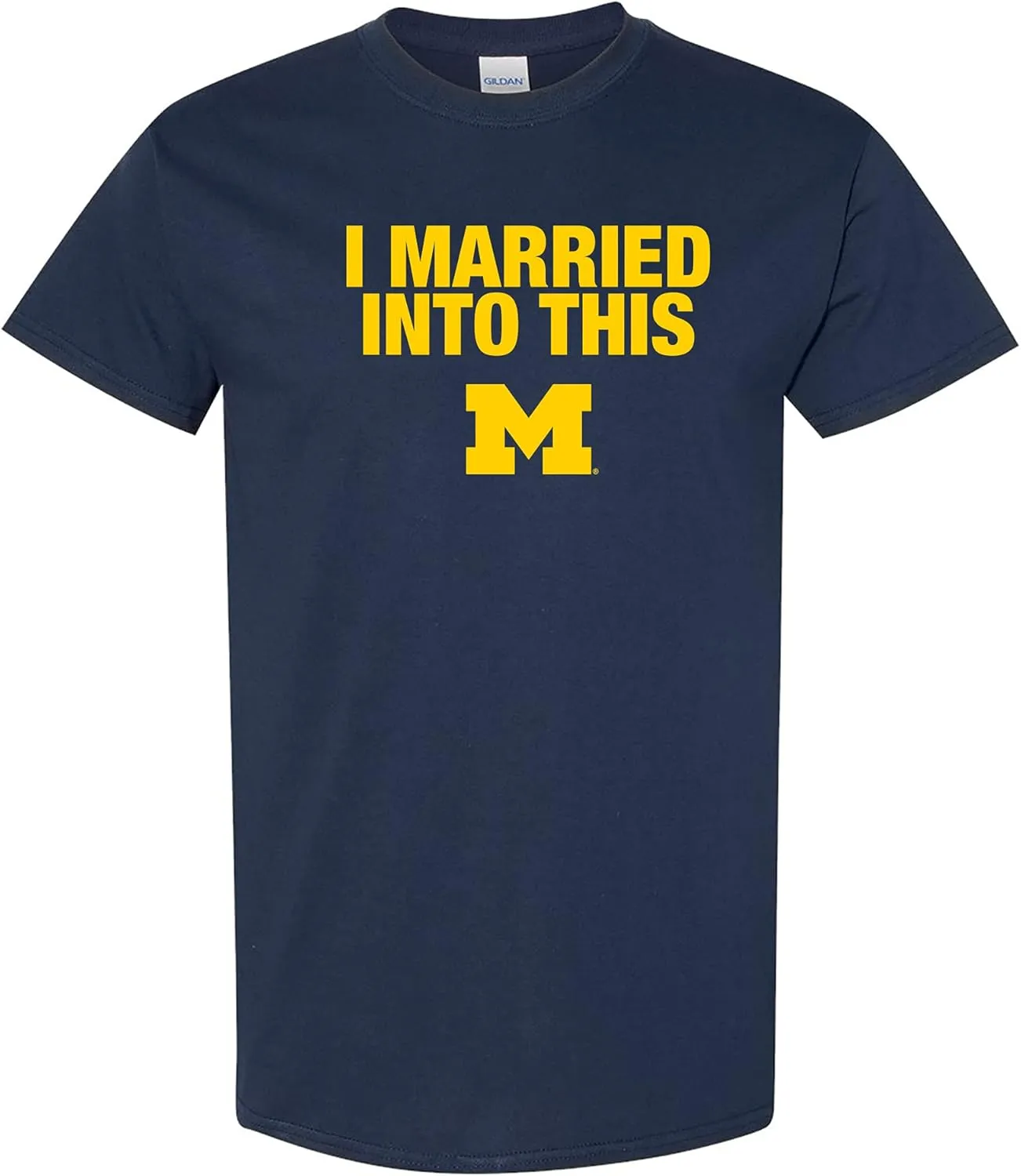 NCAA I Married Into This, Team Color T Shirt, College, University