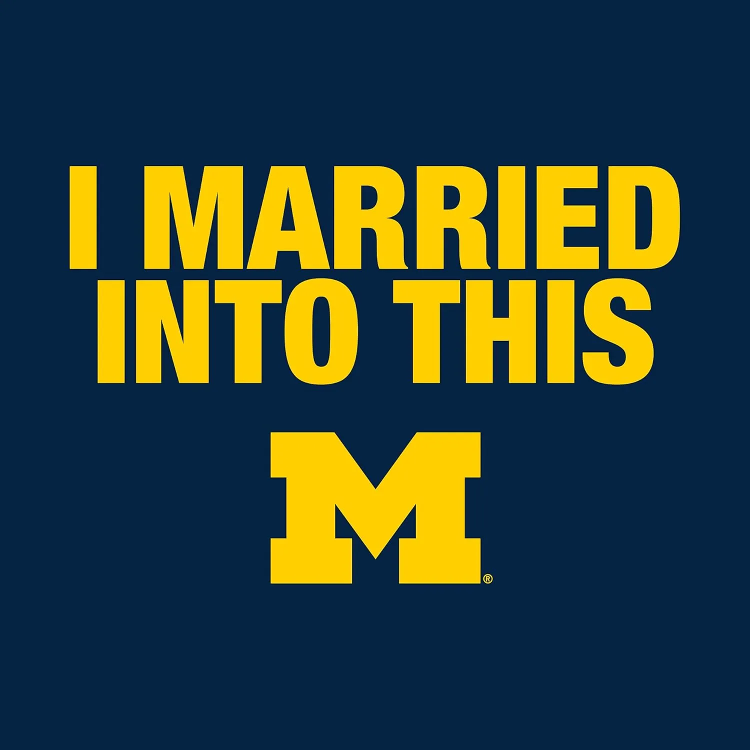 NCAA I Married Into This, Team Color T Shirt, College, University
