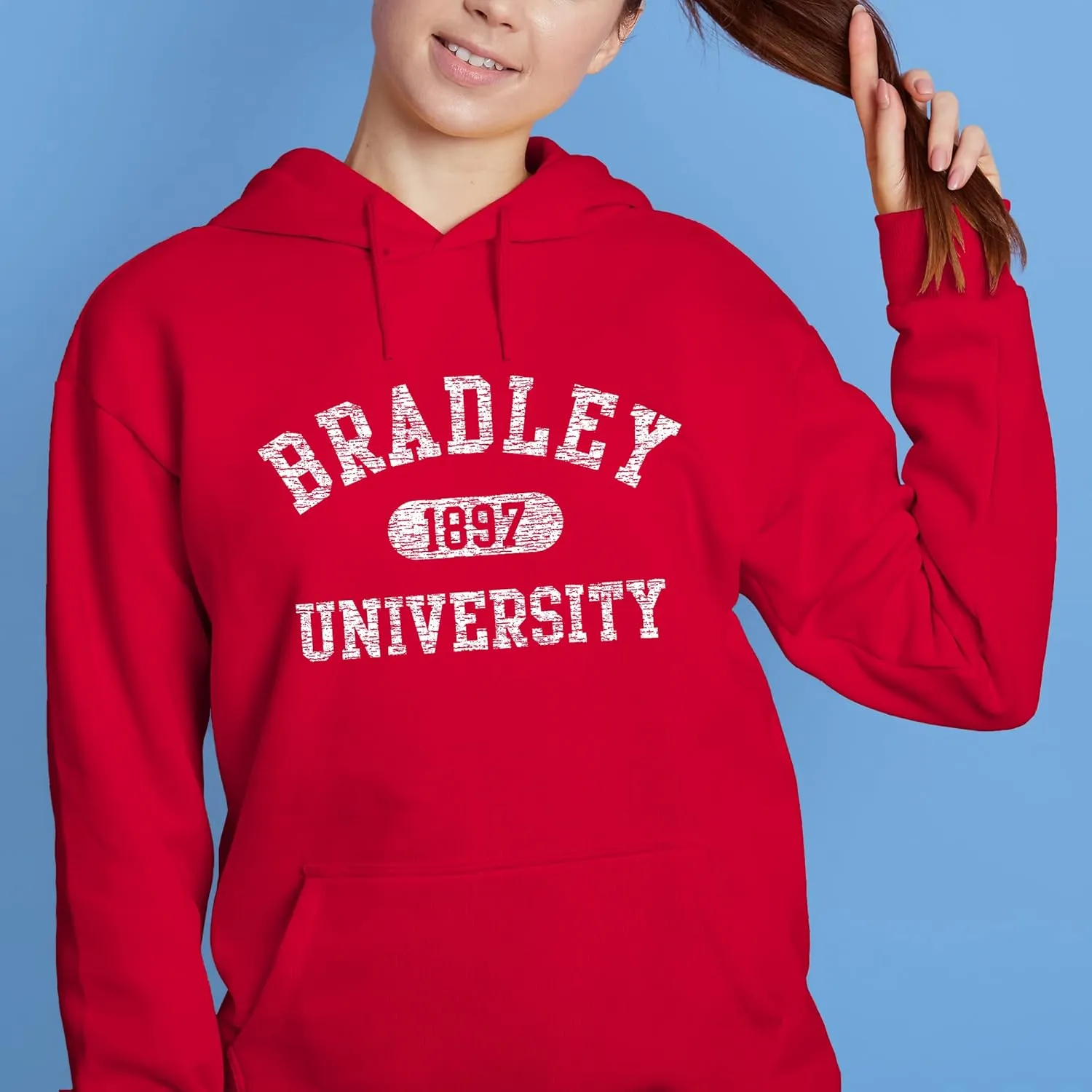 NCAA Officially Licensed College - University Team Color Athletic Arch Hoodie