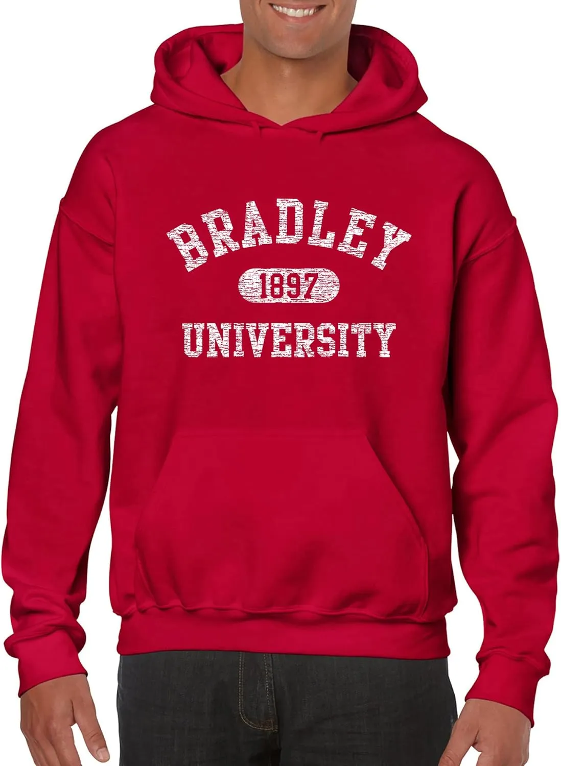 NCAA Officially Licensed College - University Team Color Athletic Arch Hoodie