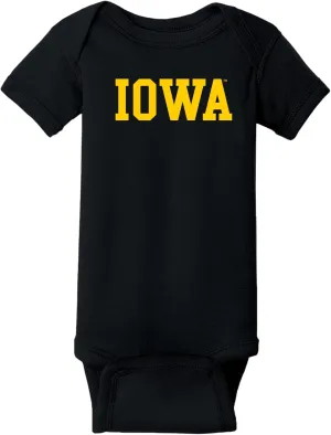 NCAA Officially Licensed College - University Team Color Basic Creeper Bodysuit