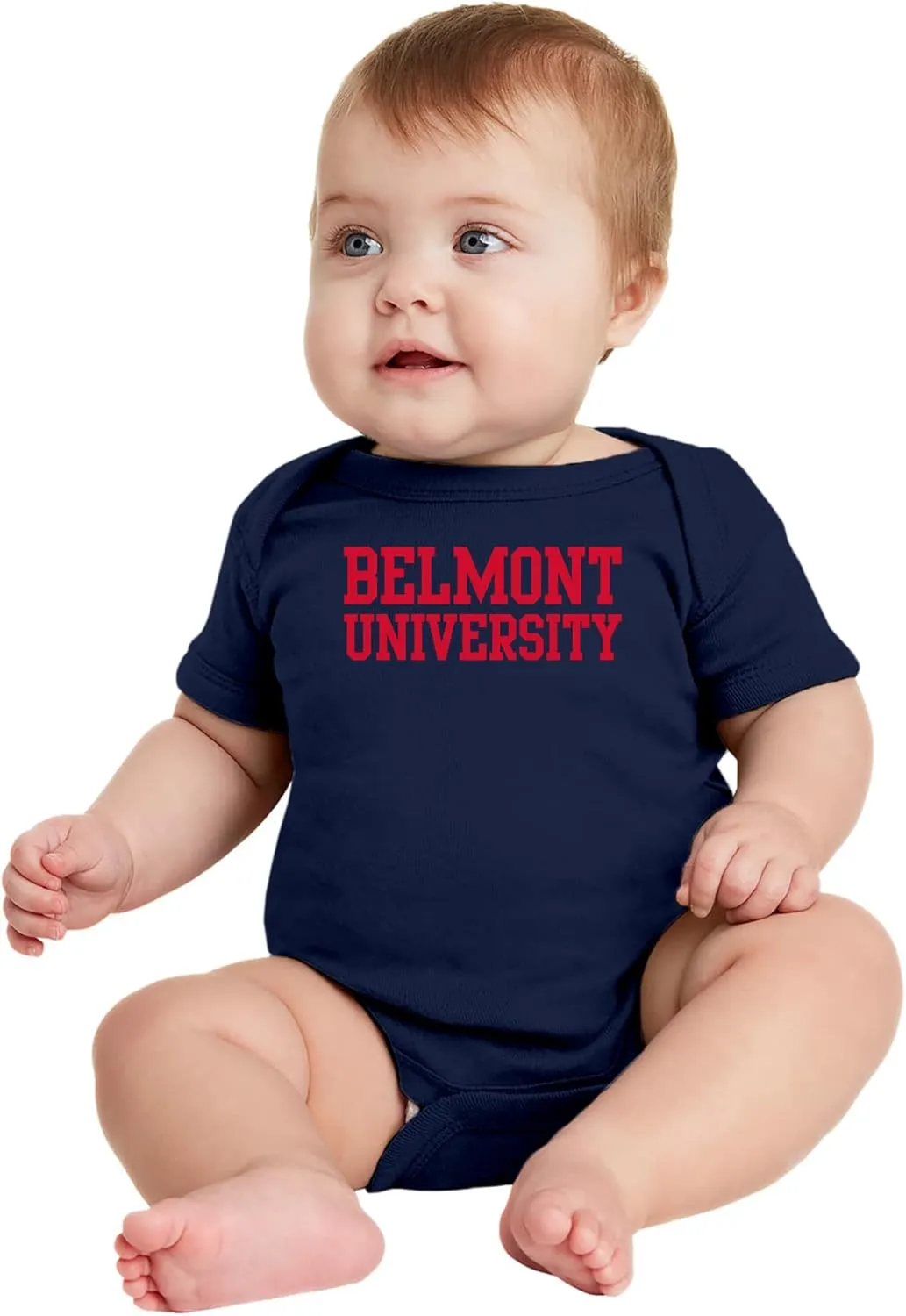 NCAA Officially Licensed College - University Team Color Basic Creeper Bodysuit