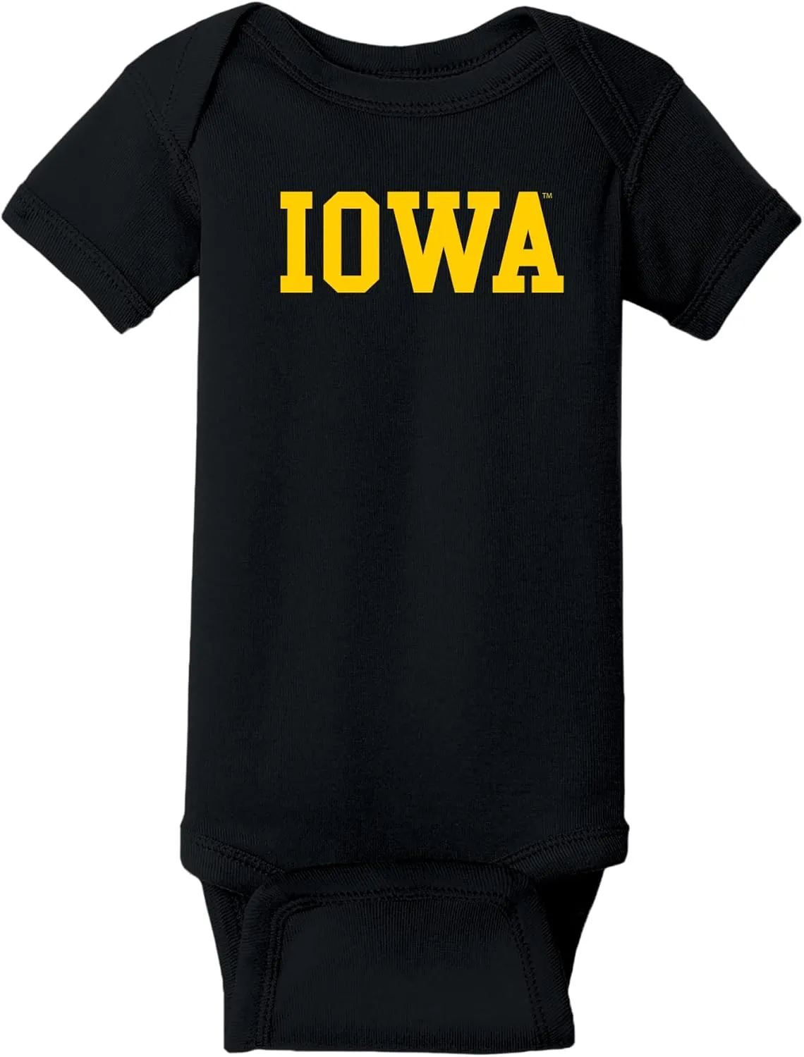 NCAA Officially Licensed College - University Team Color Basic Creeper Bodysuit