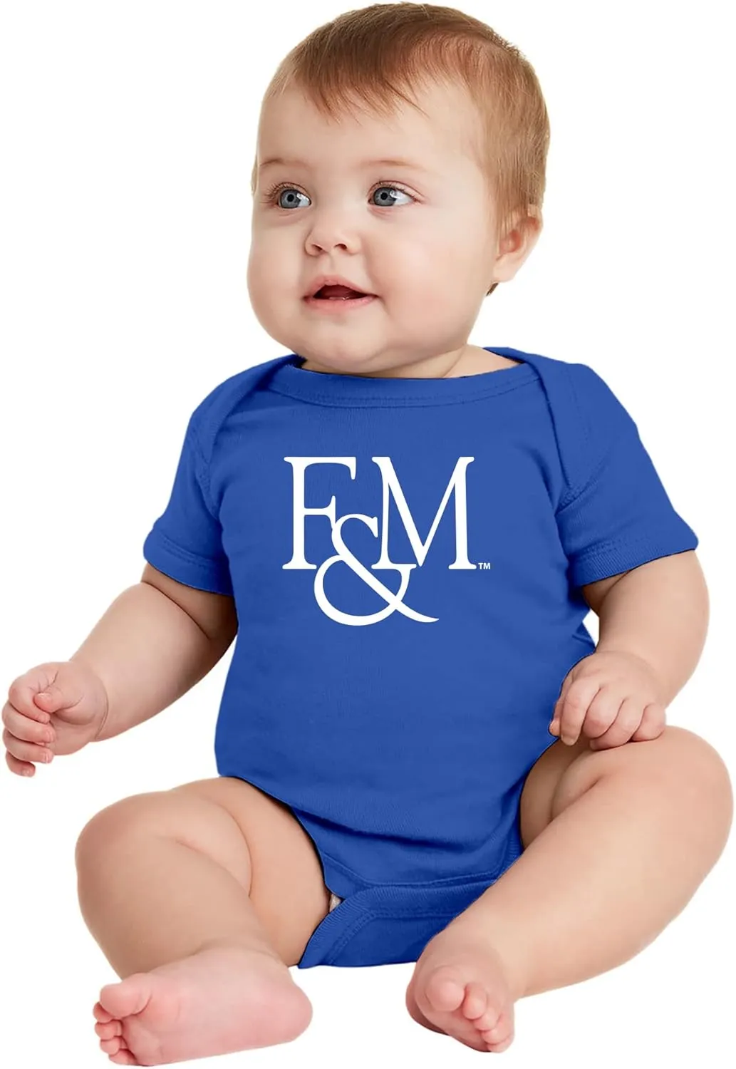 NCAA Primary Logo, Team Color Infant Creeper Bodysuit, College, University