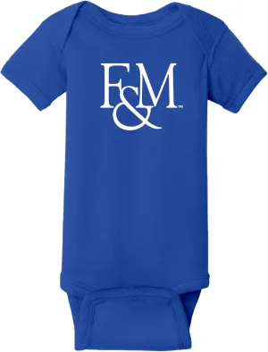 NCAA Primary Logo, Team Color Infant Creeper Bodysuit, College, University