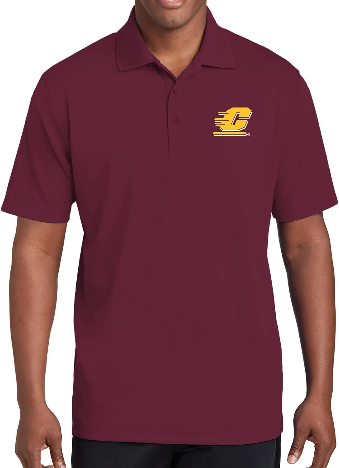 NCAA Primary Logo, Team Color Polo, College, University