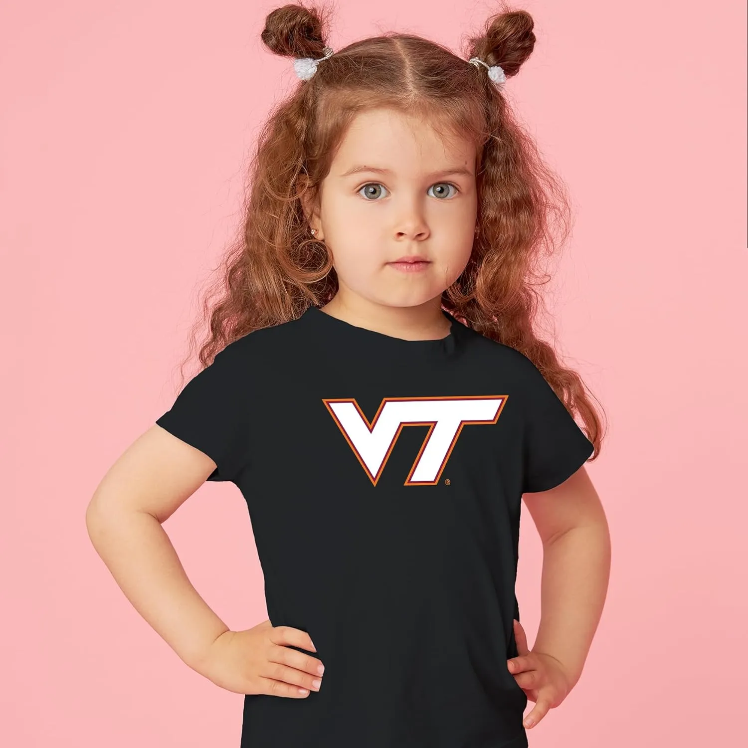 NCAA Primary Logo, Team Color Toddler T Shirt, College, University