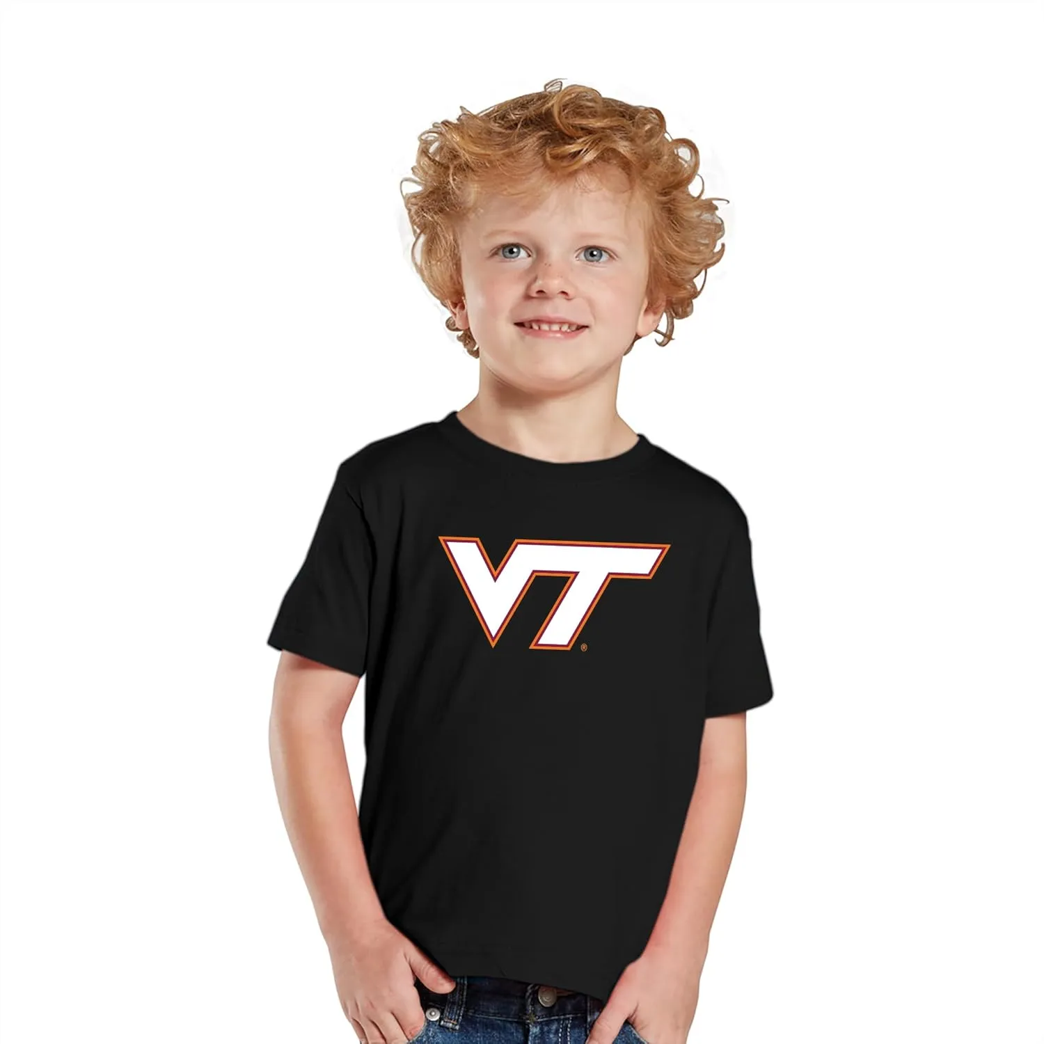 NCAA Primary Logo, Team Color Toddler T Shirt, College, University