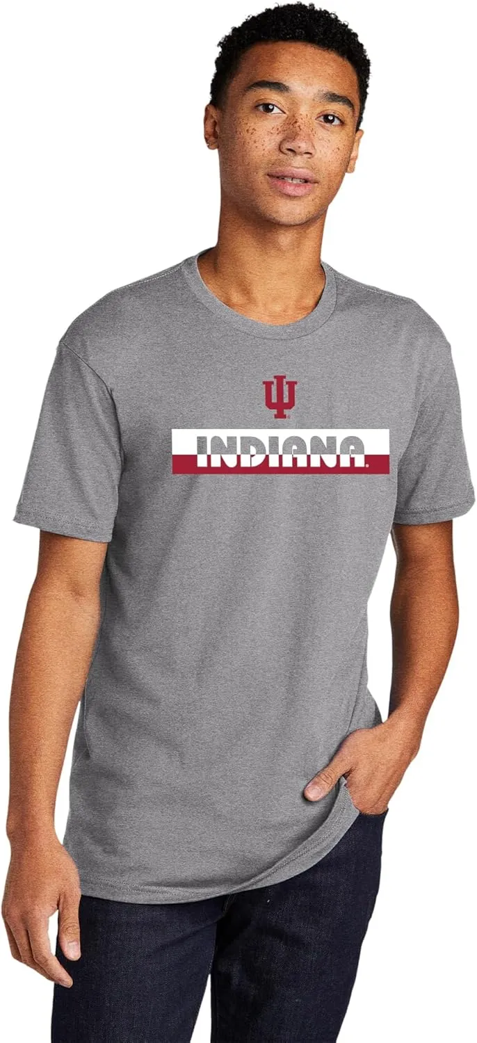 NCAA Split Bar, Team Color Premium Cotton T Shirt, College, University
