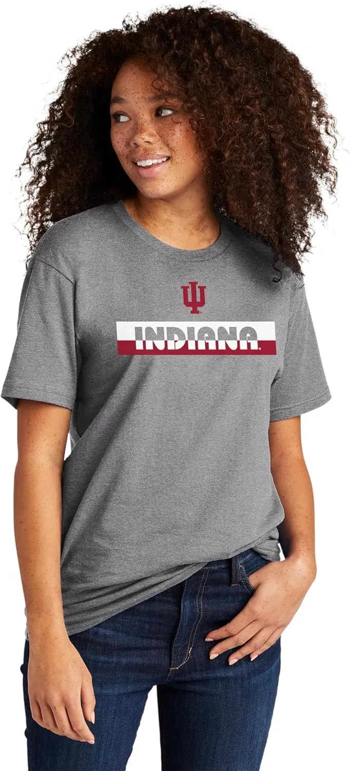 NCAA Split Bar, Team Color Premium Cotton T Shirt, College, University
