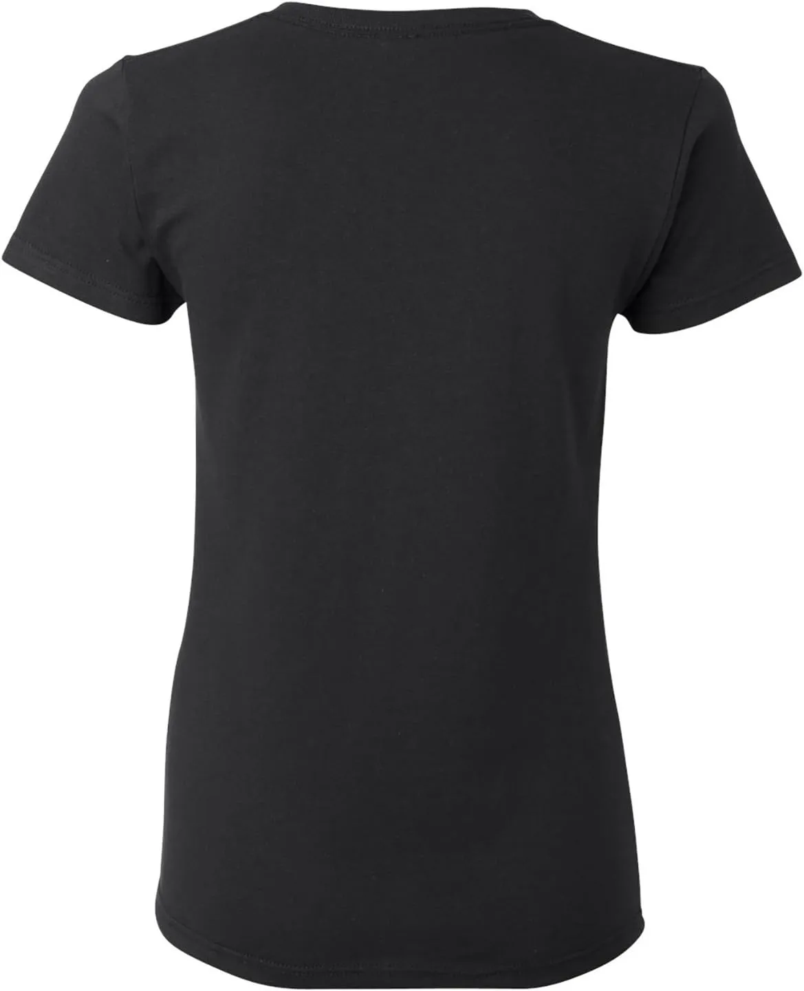 NCAA Thin Script, Team Color Womens T Shirt, College, University