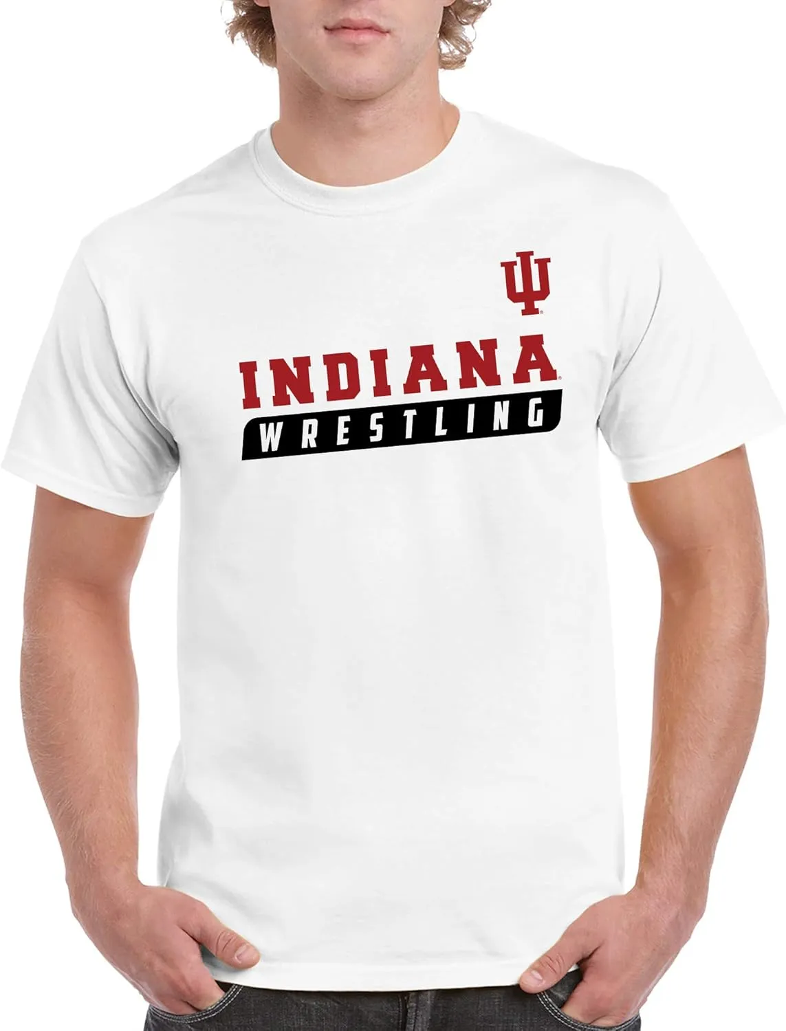 NCAA Wrestling Slant, Team Color T Shirt, College, University