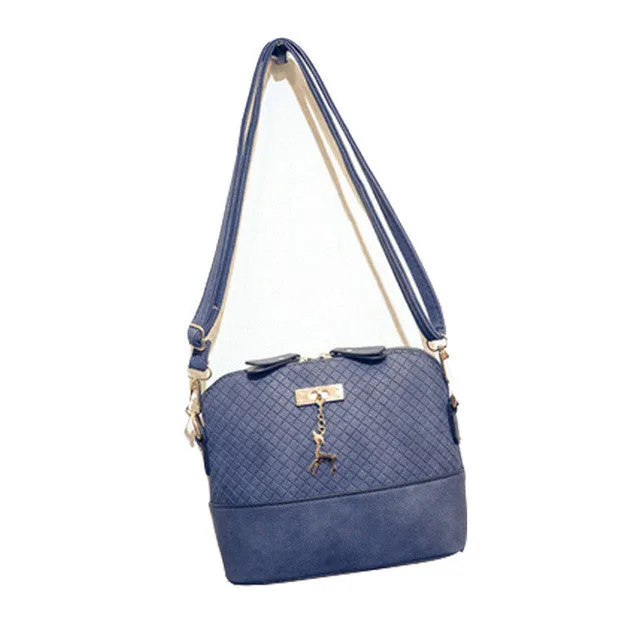 New Arrival 2017 Women Messenger Bags Mini Fashion Bag with Deer Toy Shell Shape Bag Hot Sale Lady Shoulder Bags F746