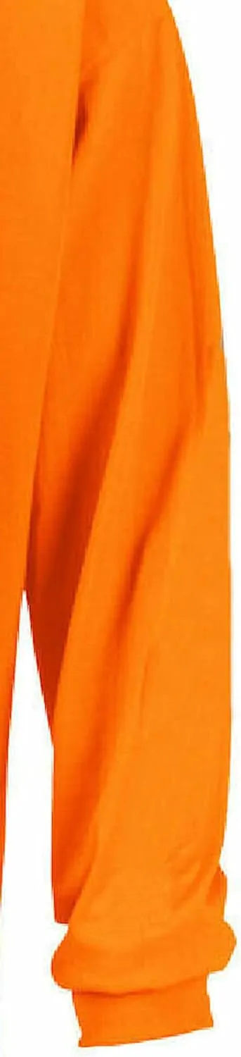 New World Graphics Tennessee Vols Men's Orange 2 Sided Smokey Portrait Long Sleeve T Shirt