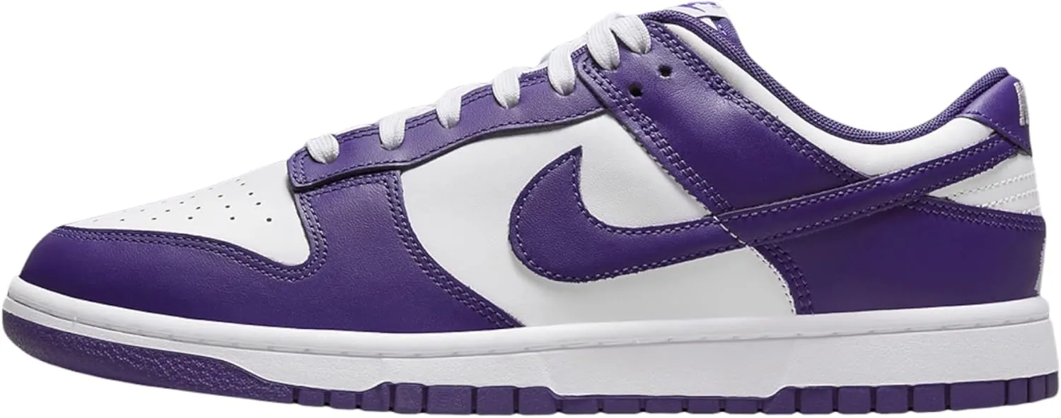 Nike Dunk Low Retro Women's Basketball Shoes, Purple, 11 US